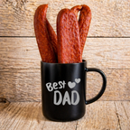 Personalisierter Edelstahlbecher mit Wurstspezialitäten