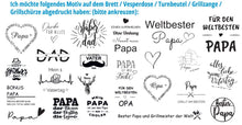 Lade das Bild in den Galerie-Viewer, Personalisiertes Schneidebrett - Vatertag
