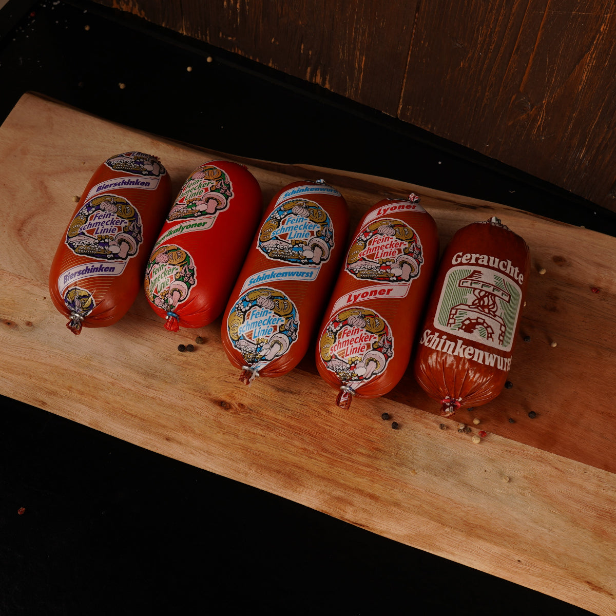 Schinkenwurst Portionswurst