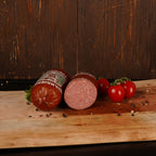 Gerauchte Schinkenwurst Portionswurst